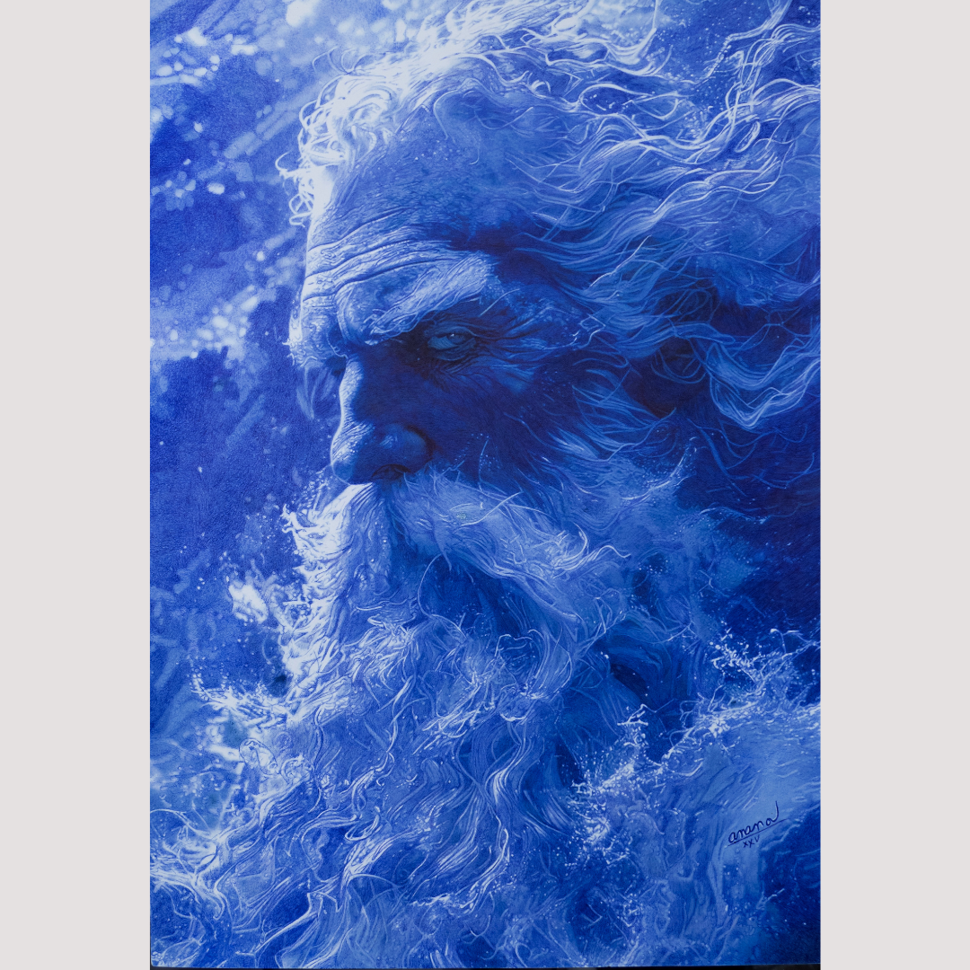 Jacky Ananou | Son œuvre "Poséidon"